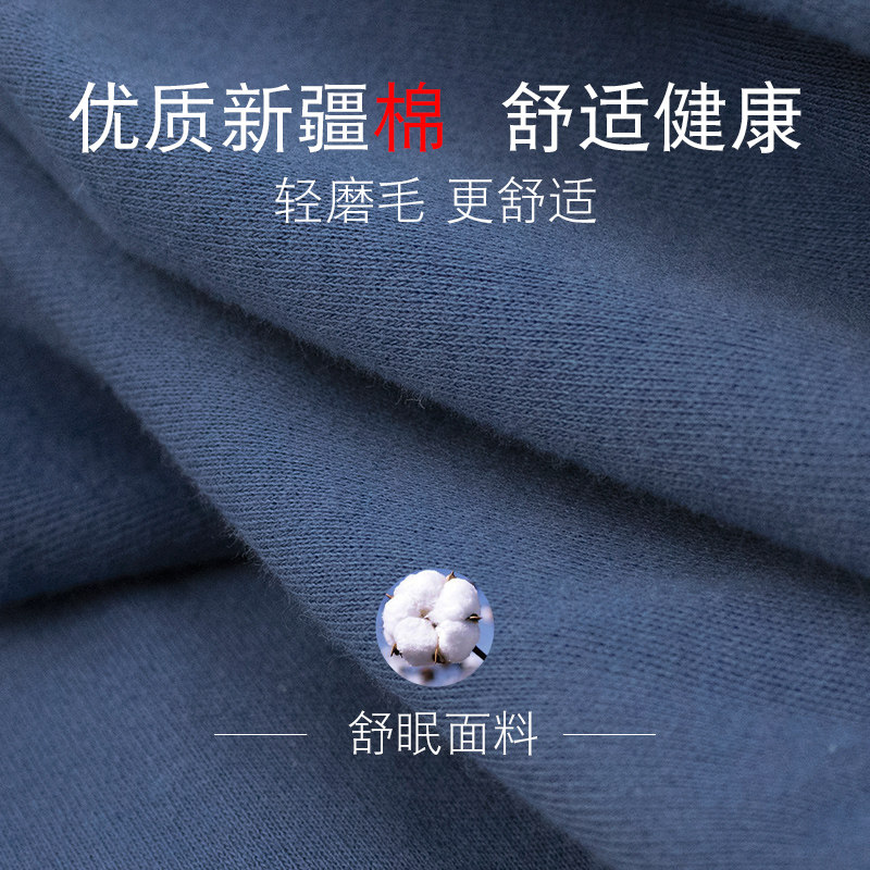 男士睡袍男款浴袍式大衣春秋款春季宽松纯棉夏天长袖长款全棉睡衣