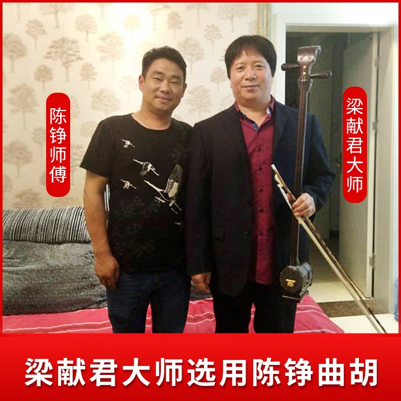 陈铮紫光檀曲胡乐器河南专业演奏级大弦戏剧专用精品坠胡精制坠琴