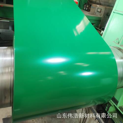 彩涂镀锌钢卷DX51D印花图案各种规格彩涂卷压瓦建筑屋面覆膜源头