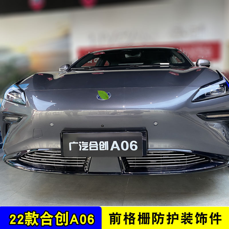 合创A06中网外观改装前脸保险杠格栅防护防虫网用品配件装饰亮条