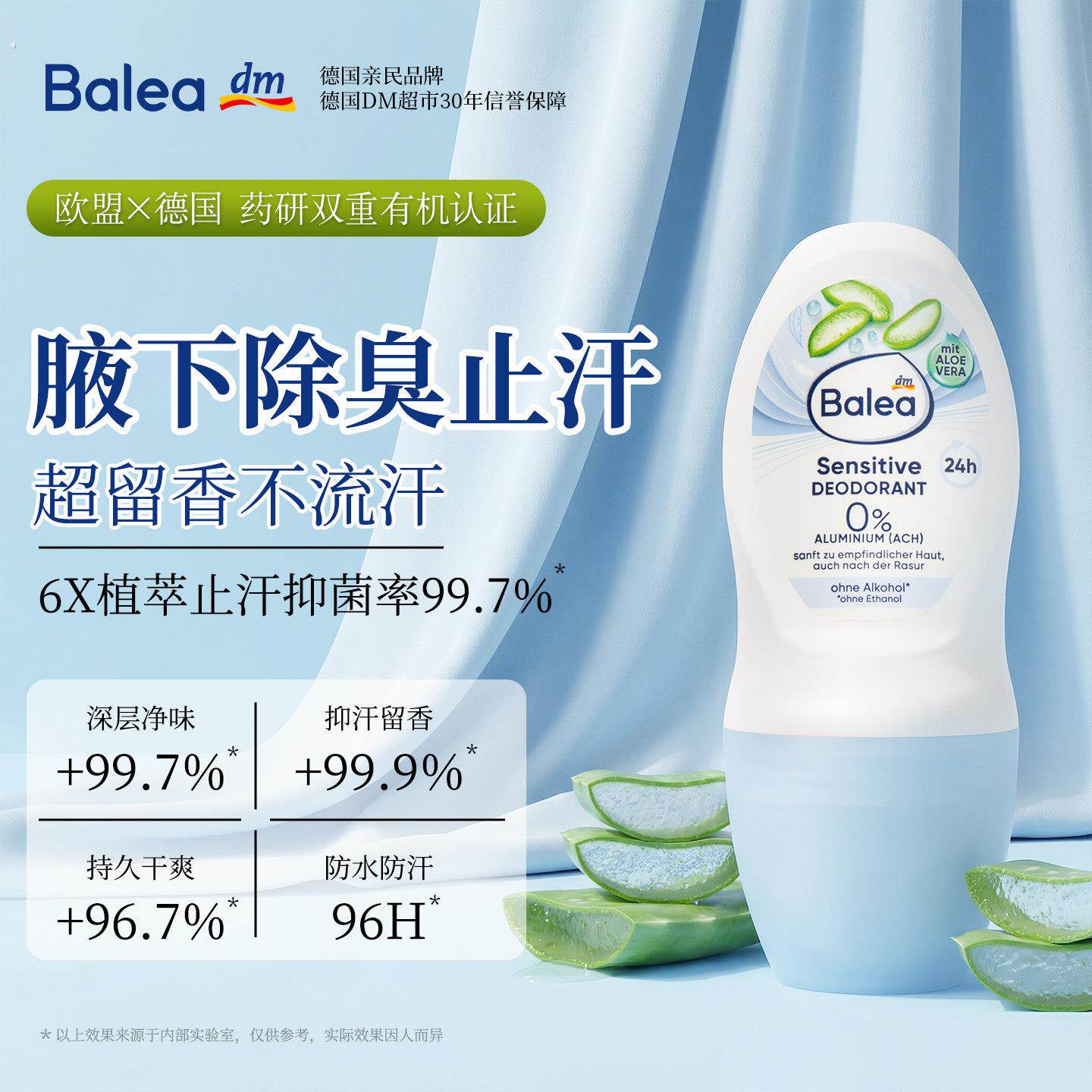 德国止汗露腋下除臭止汗净味腋窝去异味净味除汗臭除臭狐臭