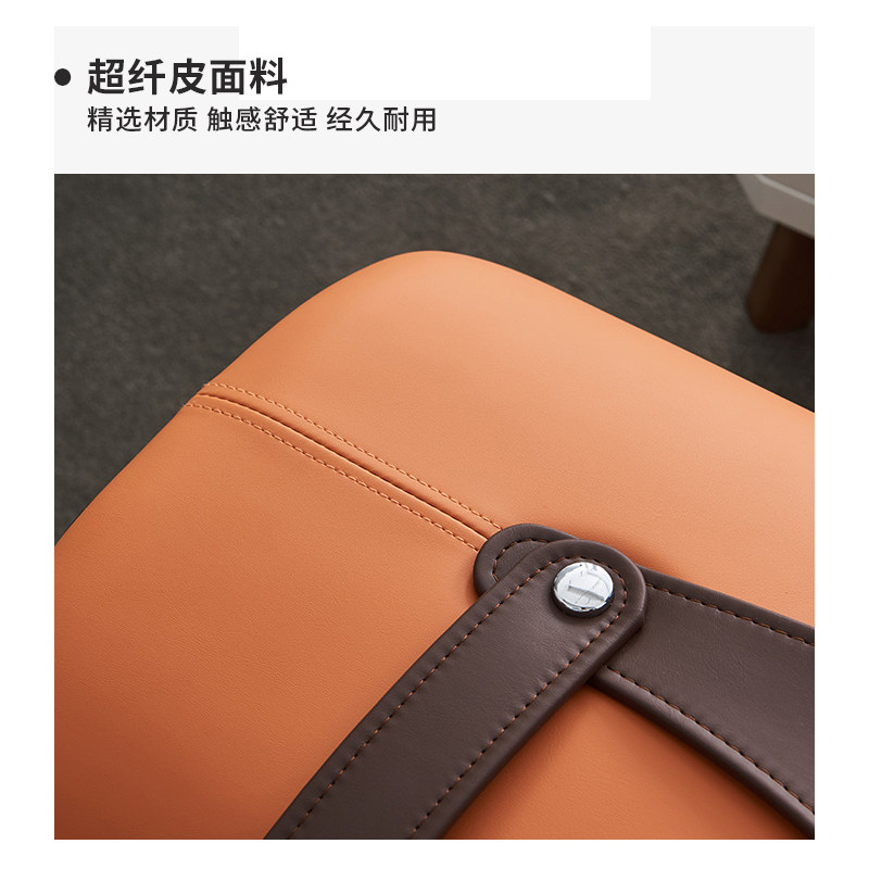 北欧网红换鞋凳家用门口创意马鞍凳轻奢脚踏皮革板凳储物化妆凳子