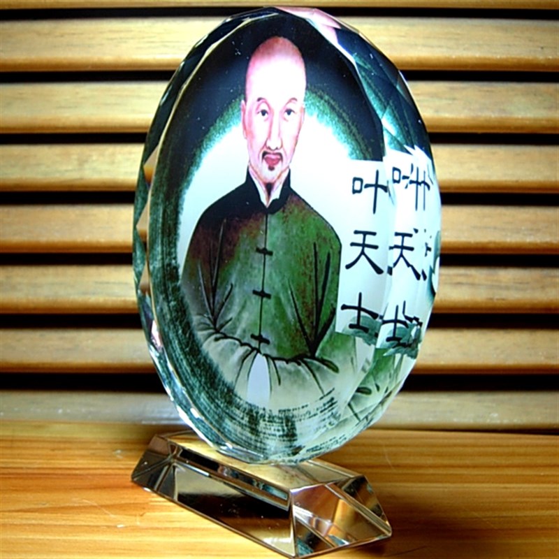 叶天士人偶模型工艺品清朝温医学家收藏品礼物装饰品水晶摆设摆件