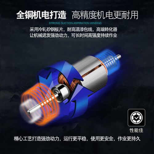 博大电锤冲击电动钻电镐电锤钻两用大功率家用多功能混凝土冲击钻
