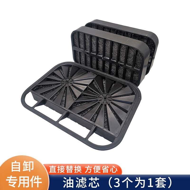 适用解放J6P油滤式空气滤芯总成JH6工程自卸车空滤外壳空气滤清器