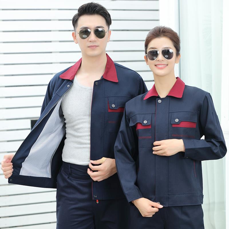 汽修工作服加厚电焊工装半里布纯棉维修工程服车间厂服定制耐磨
