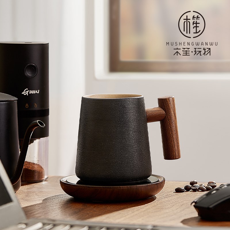 木笙玩物马克杯陶瓷杯子咖啡杯女高颜值办公室喝水杯简约情侣对杯
