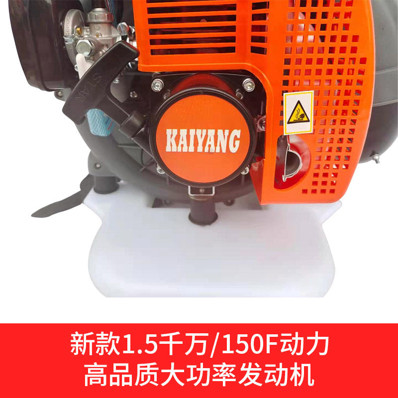 4冲汽油施肥器背负式喷雾喷粉机打药机颗粒播种农用撒肥投饵料机