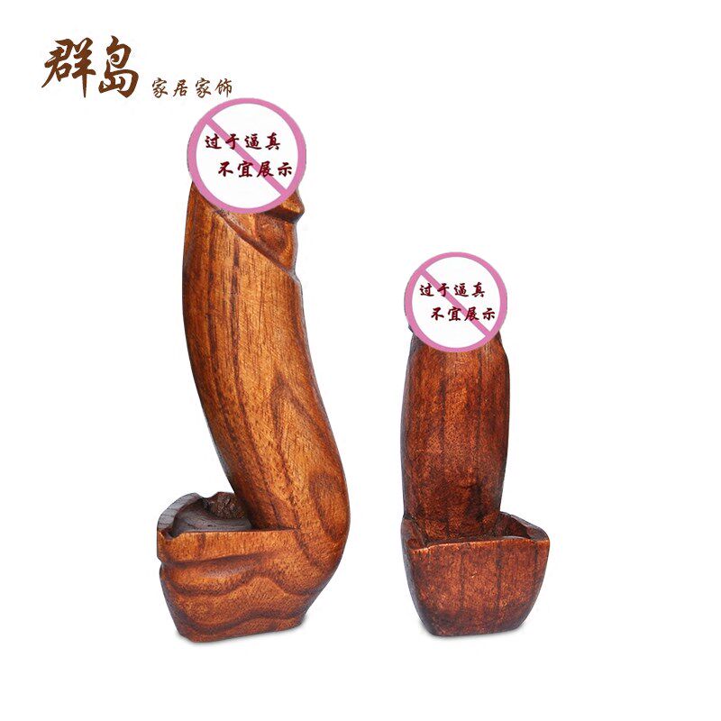 包邮巴厘岛特产个性创意大号烟灰缸时尚实木雕摆件客厅家用装饰品