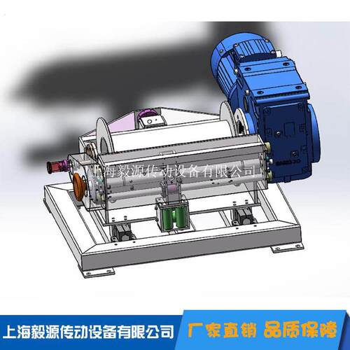 可自动排绳缆和计米的恒张力电动绞车绞盘按客户需求设计