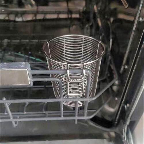 不锈钢筷子筒壁挂式通风筷笼筷子收纳盒沥水架洗碗机专用