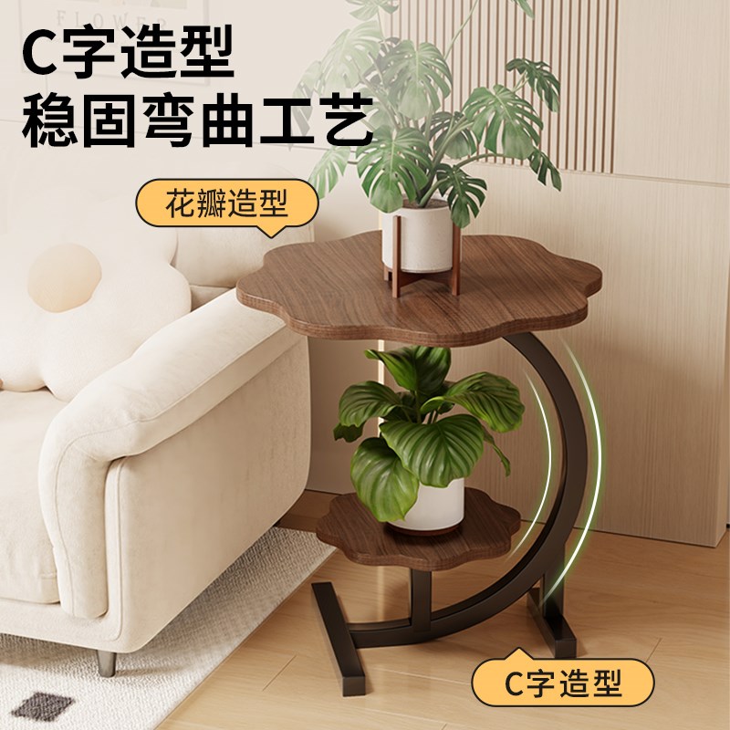 2026新款不锈钢阳台花架子客厅落地式多肉置物架花盆放置铁艺托架图片