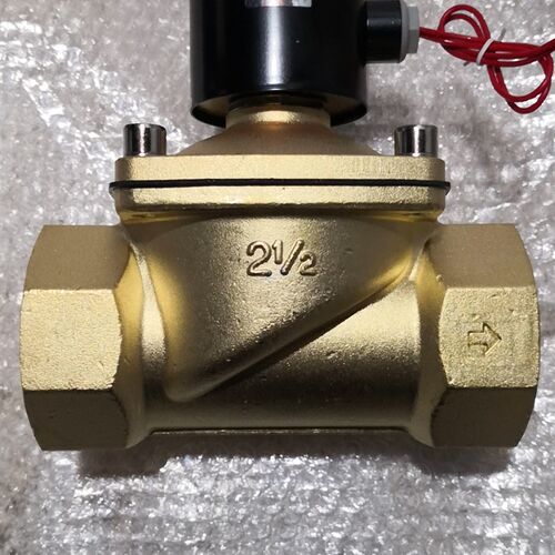 DN65电磁阀 2寸半2 2/12W650-65电磁阀水阀气阀开关阀 AC220V 24V