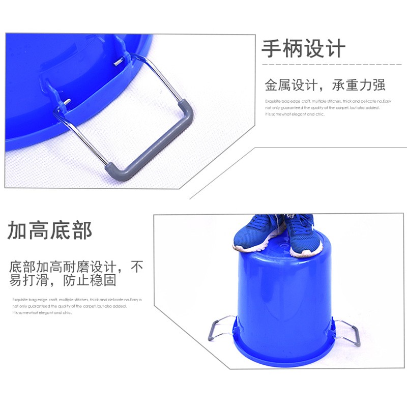 特大号加厚塑料储水桶带盖圆形大水桶家用大容量发酵酿酒消毒大桶