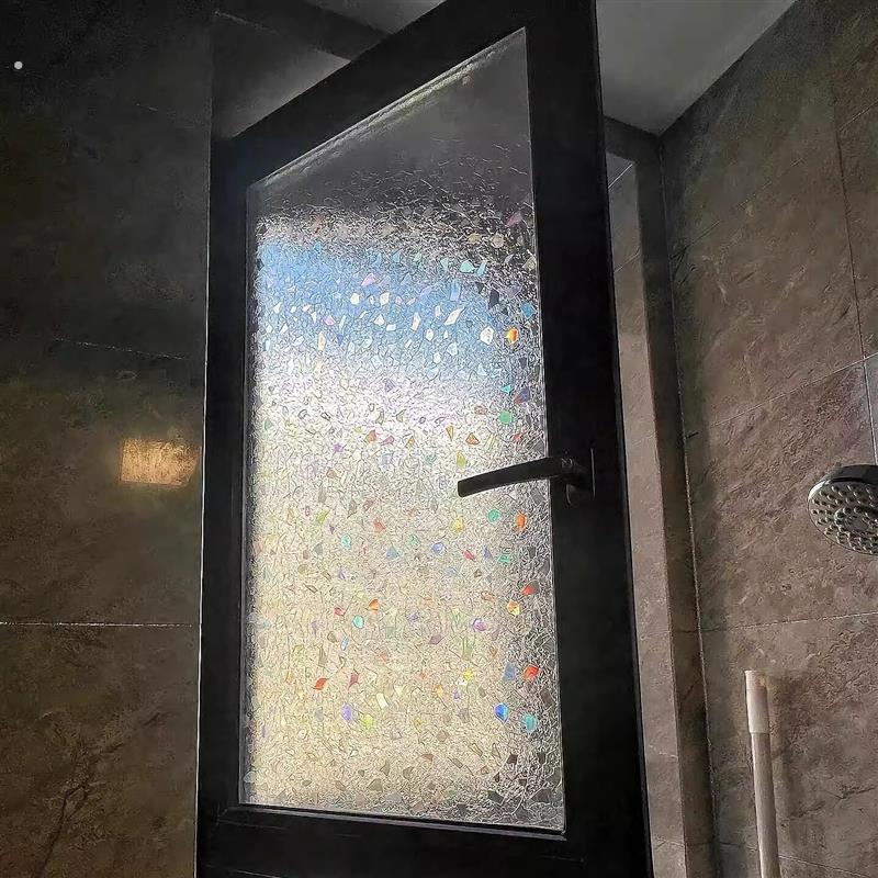 玻璃贴磨砂窗贴透光不透人卫生间浴室防窥透遮光膜静电隔热膜