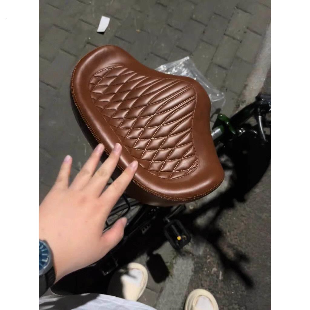 自行车超大坐垫山地车加大异形鞍座加厚防水电动车马鞍折叠车座垫