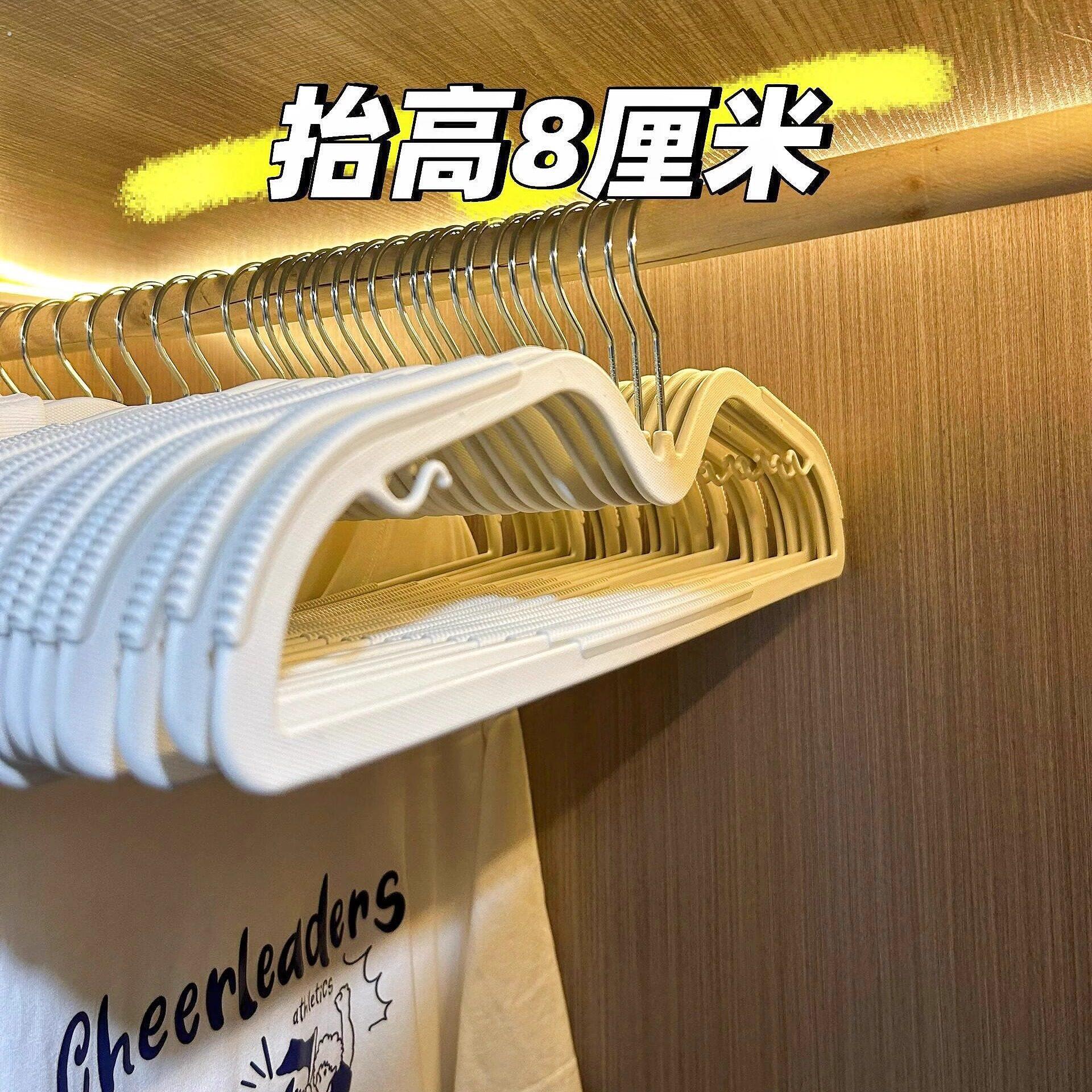 整理师推荐 | 短颈衣架家用挂衣省空间防滑无痕加厚加大晾衣架子