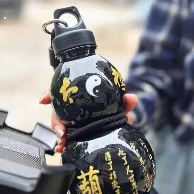 葫芦造型水壶大容量水杯2024男女生新款高颜值葫芦水杯