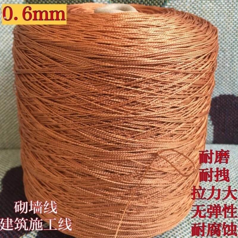 工程施工线绳尼龙线轮胎线工地砌墙线 建筑线坠线测量水平线穿管