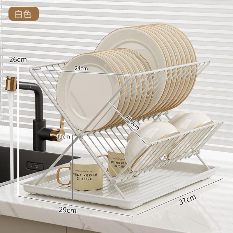 洗碗放碗盘子架置物架碗筷收纳架窄水杯沥水架碟架餐具架晾碗架