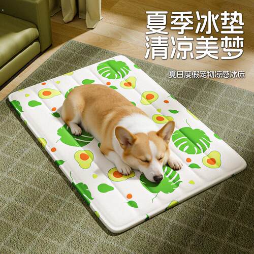 猫咪冰垫夏季猫窝睡觉降温神器宠物凉窝凉席狗窝狗狗垫子夏天睡垫