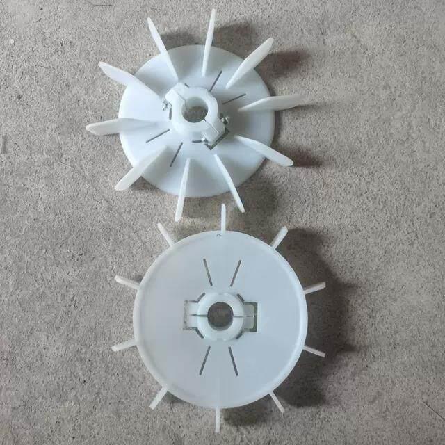 电机扇叶 可调节特殊轴定制带双锁台式风扇叶片 未满 维修配件
