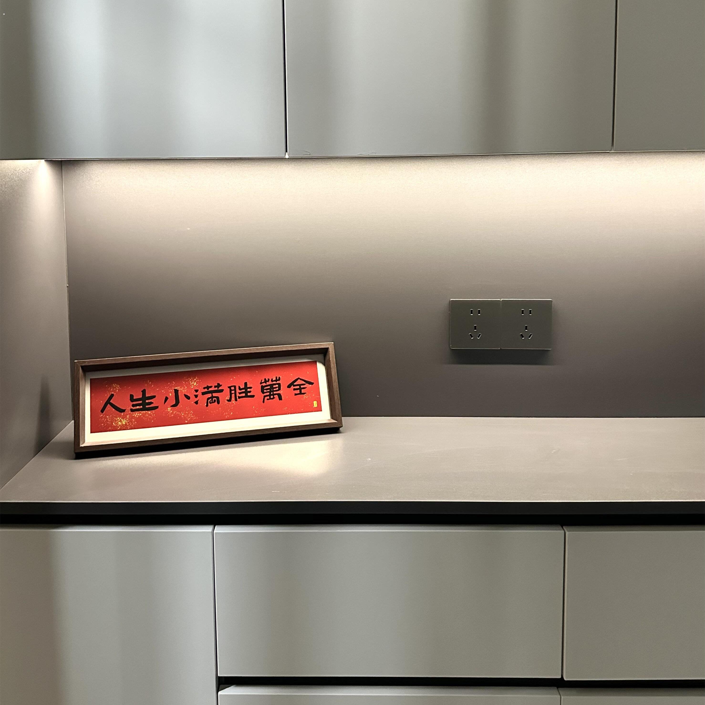 新家的100个快递轻奢家居摆饰玄关书法画框装饰品客厅氛围感好物