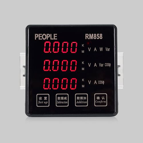 中国人民电器 仪器仪表 数显多功能电力仪表RM858E-2S3 多功能表