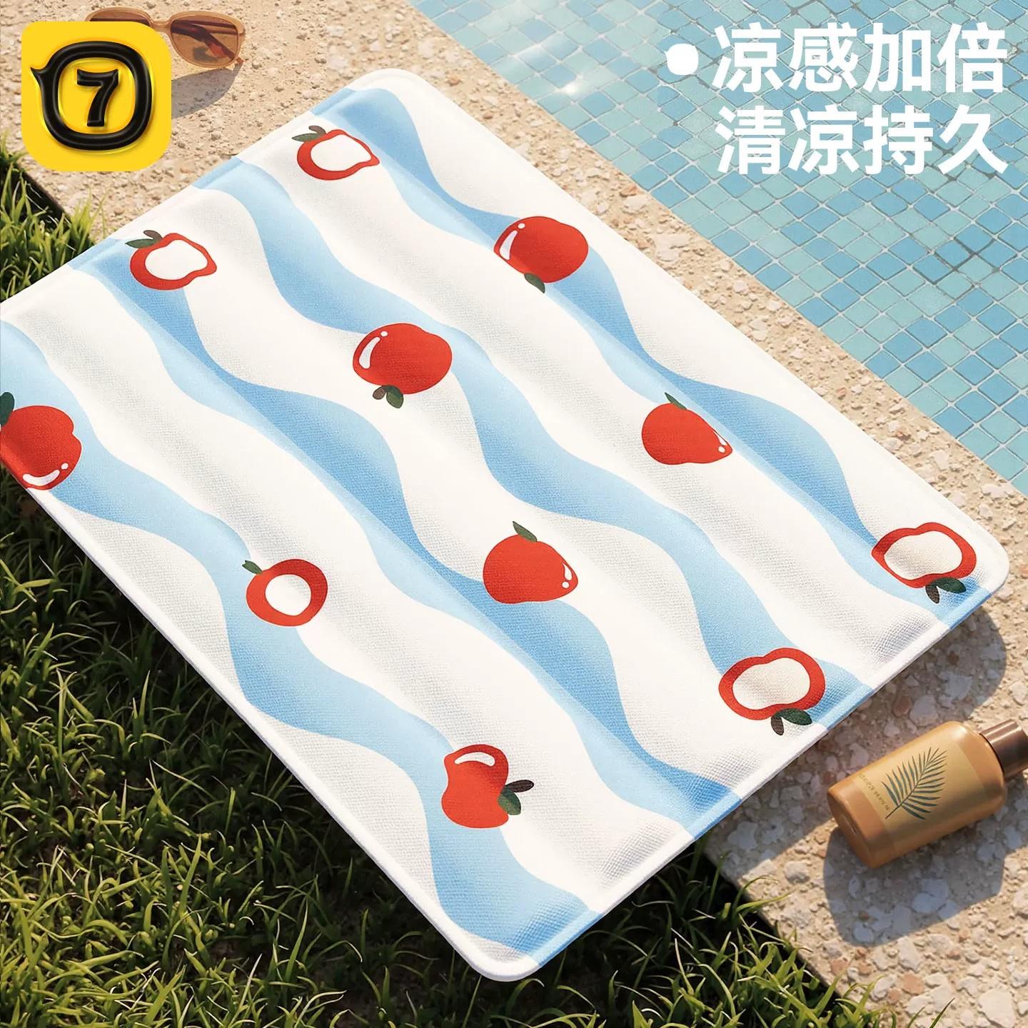 宠物冰垫狗狗冰窝凉席夏天睡垫狗狗夏季降温凉垫耐咬狗窝垫子