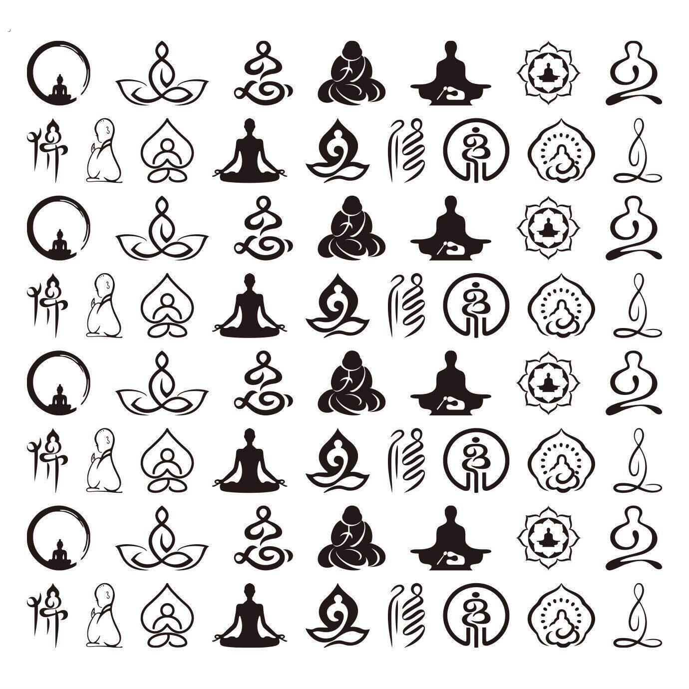 雕刻图案贴纸小葫芦贴纸烙画拓印稿手捻转印贴纸烙画墨刻底稿小美