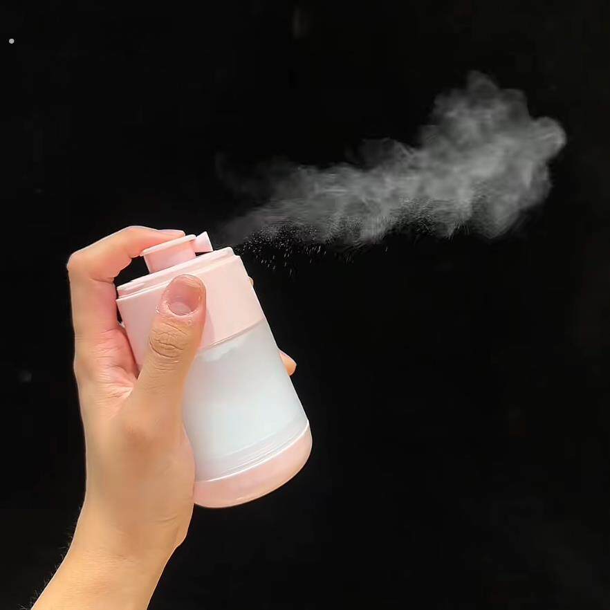 云朵二合一喷粉瓶双头两用宝宝爽身粉喷瓶分装瓶美妆瓶便携带粉扑