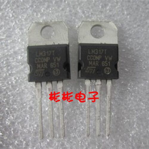 LM317T LM337T 三极管 可调三端稳压管 线性稳压器 直插TO-220