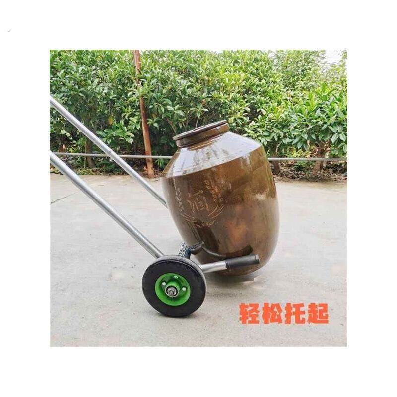 酒子移动酒缸酒坛车圆桶大拉车推车小推车推车手移动搬运车商用
