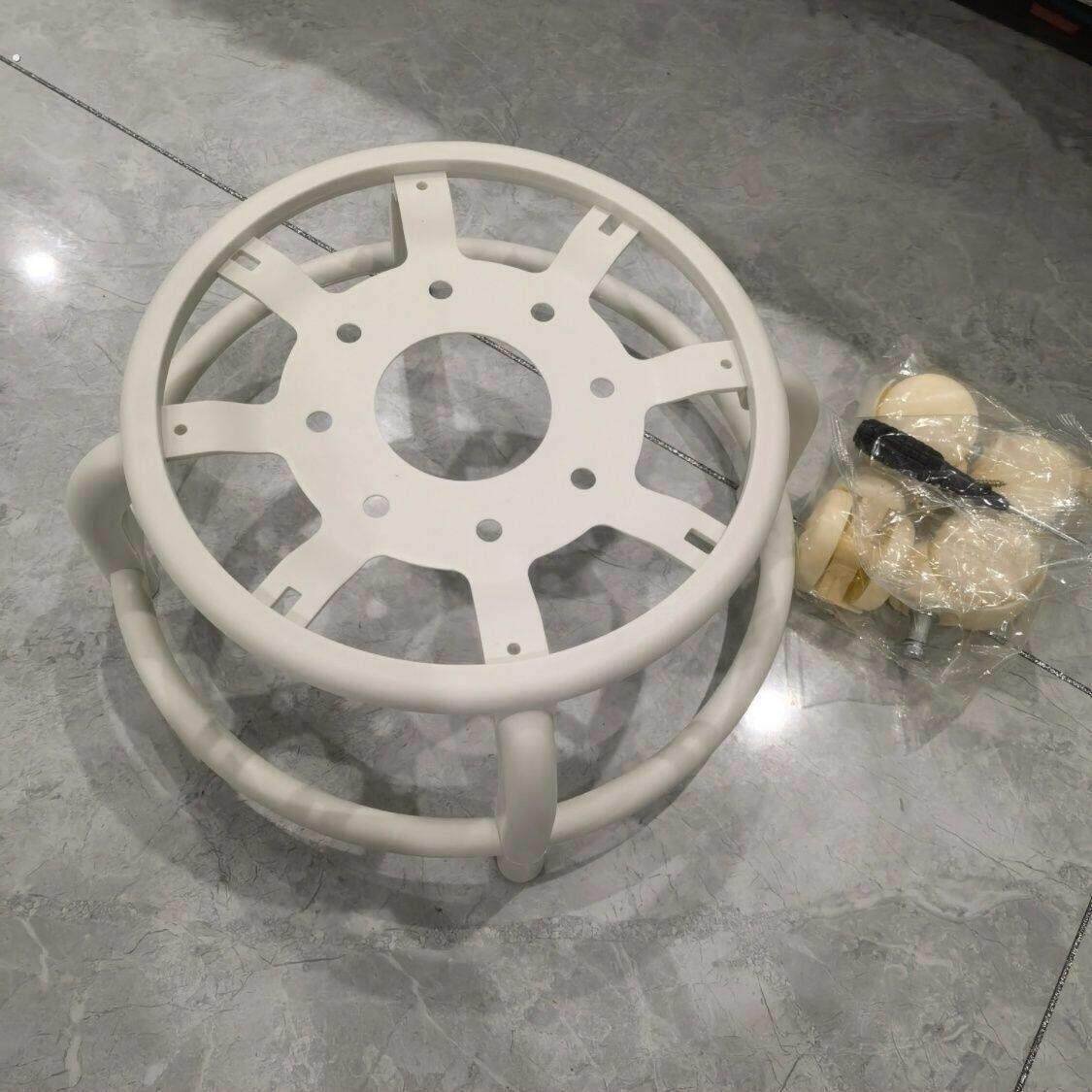 万向轮小凳子通用型底架新款移动支架滑轮凳配件底座旋转椅子底托