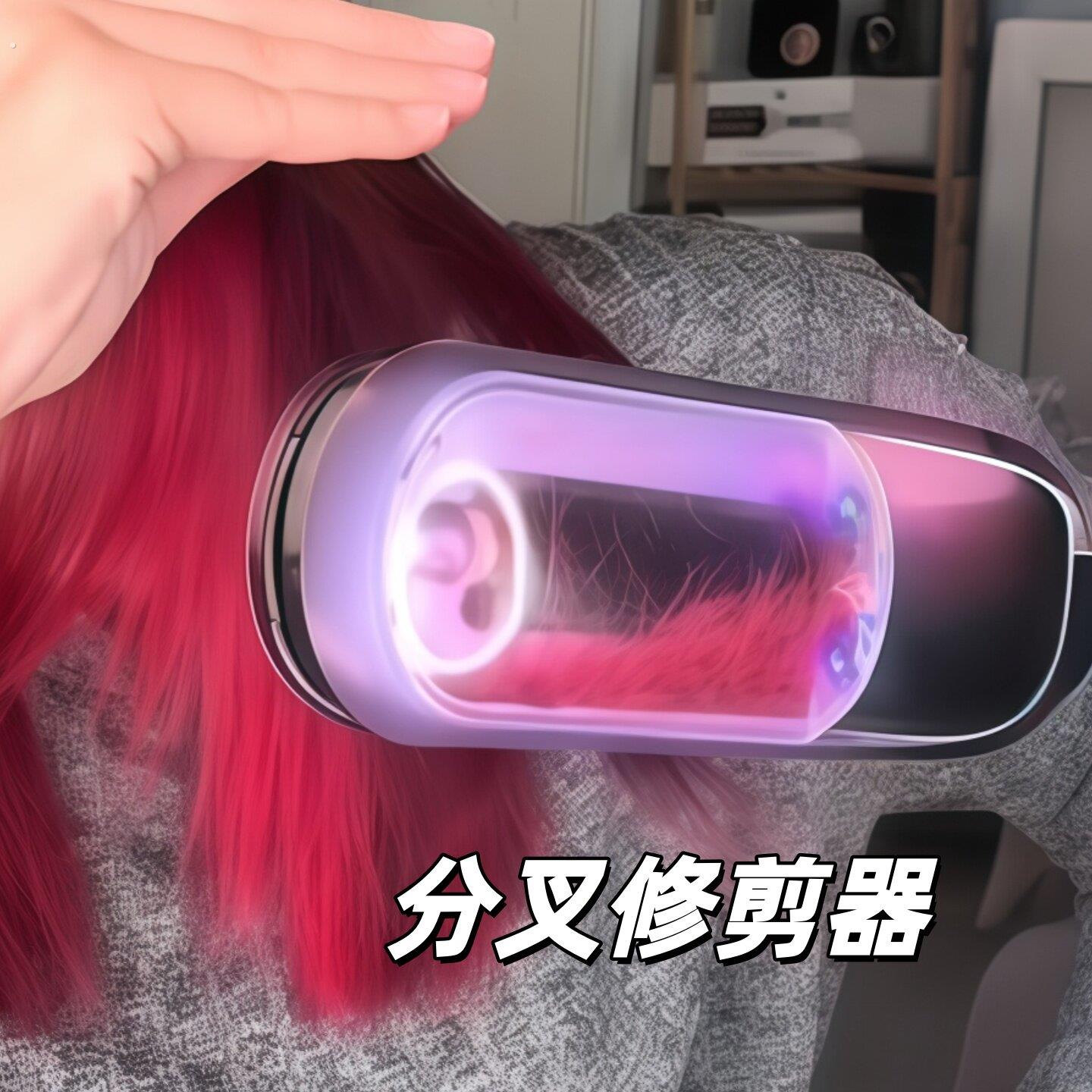 头发分叉修剪器头发护理神器负离子不伤发修发器家用发尾毛躁护理