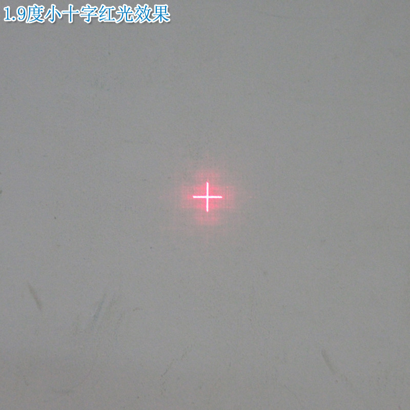 1.9度小十字效果红光绿光蓝光激光器 可调线宽十字镭射激光定位灯