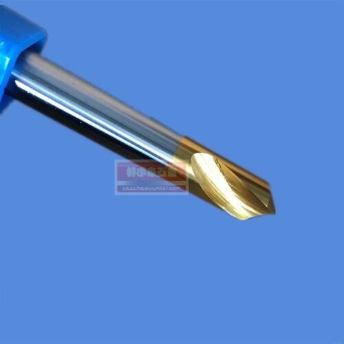 倒角钻钴镀钛90度定心钻定位钻定点钻头倒角中心钻加长2 2.5-20mm