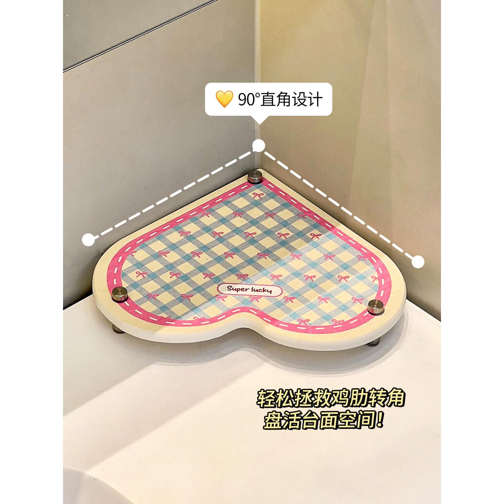 硅藻泥吸水垫卫生间洗漱台台面牙杯沥水垫电动牙刷置物架漱口杯垫