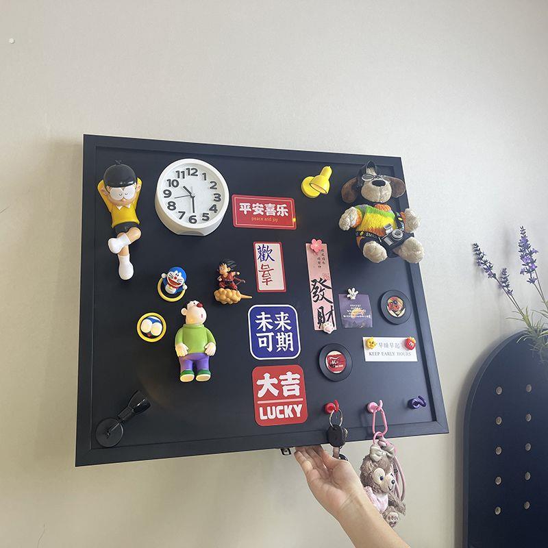 行动电源电闸箱翻盖遮丑高级感免打孔极简冰箱贴黑板画电表箱装饰