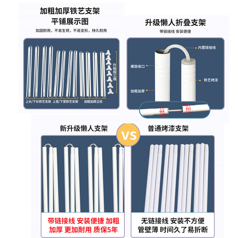 加密防摔蚊帐家用2023新款高级蒙古包卧室免安装婴儿童防护床围栏