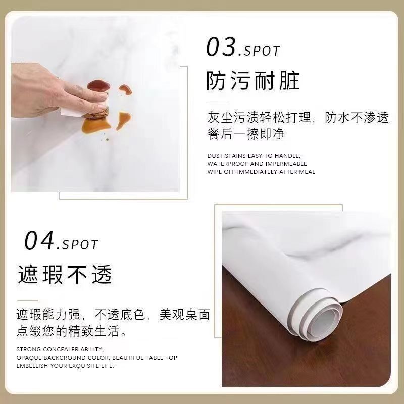 仿实木纹防水防油免洗桌垫原木色桌布