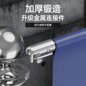 创宾广告布围栏一米线栏杆伸缩隔离带户外移动围挡机场商场排队
