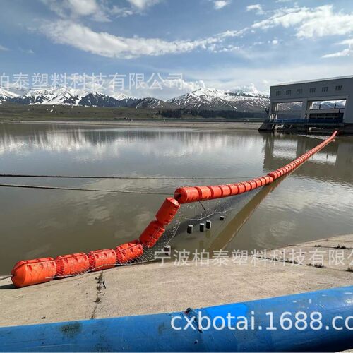 600*1000型号拦污浮筒   200米拦污浮筒 水库电站用拦截水上垃圾