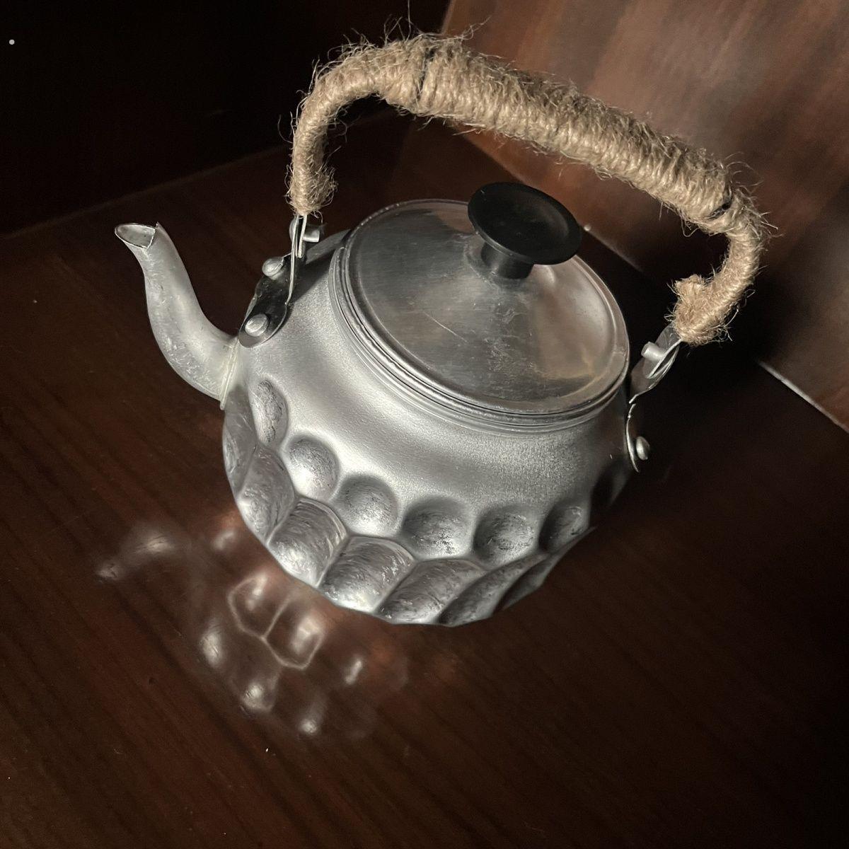 铝壶老式茶壶烧水壶铝制泡茶壶家用户外壶小茶壶带过滤网饭店饭厅