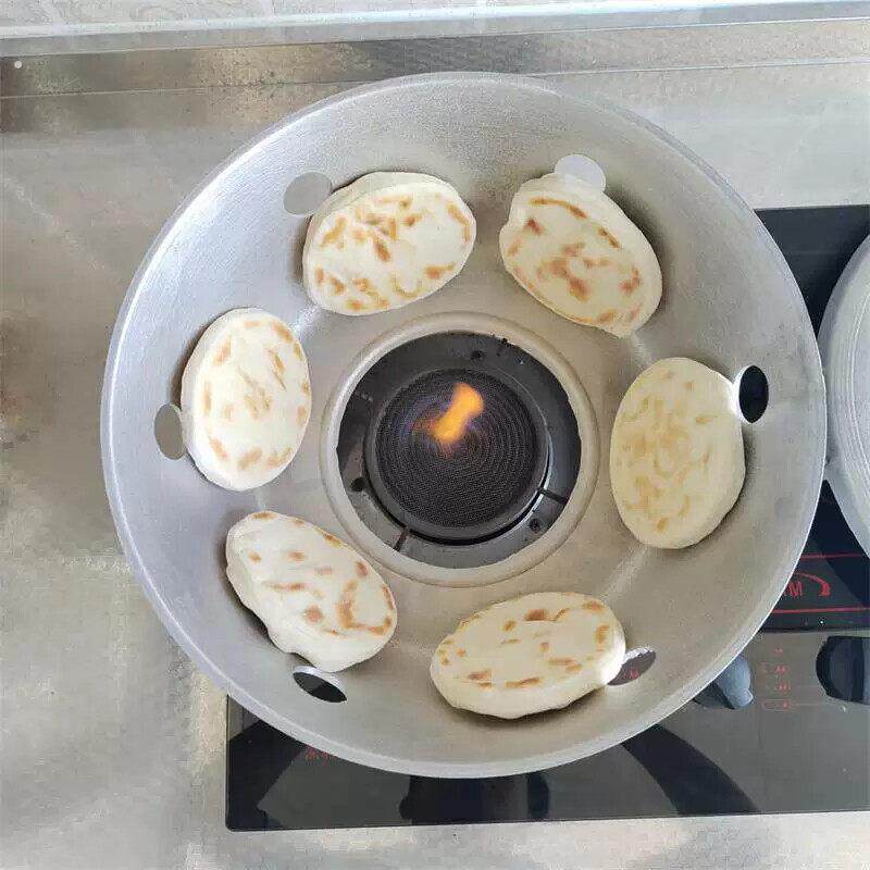 锅圈家用做烧饼锅烧饼炉老式纯铝锅圈老式烤炉锅魁炉商用鏊子烤炉