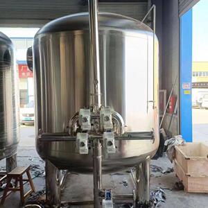 厂家304不锈钢多介质过滤器石英砂活性炭过滤器前置精密过滤器