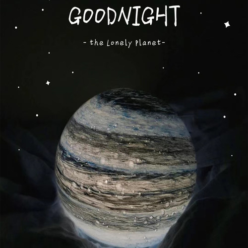 掌上星河灯卧室台灯星球月球创意个性床头灯温馨浪漫小夜灯氛围灯