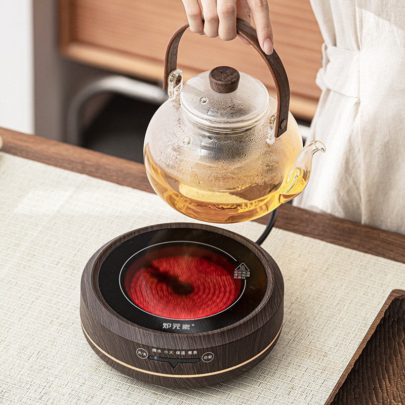耐高温玻璃煮茶壶家用养生泡茶壶插电煮茶炉古法蒸茶大容量烧水壶