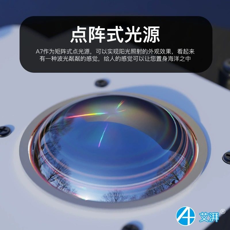 A7二代珊瑚灯日出日落珊瑚神灯全光谱水族箱鱼缸海缸照明LED灯图片