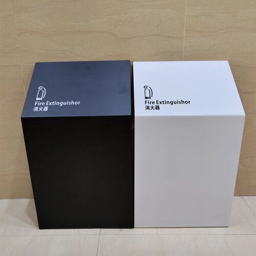 酒店商场售楼处4S店高端场所灭火器箱加厚烤漆落地消火器专用支架